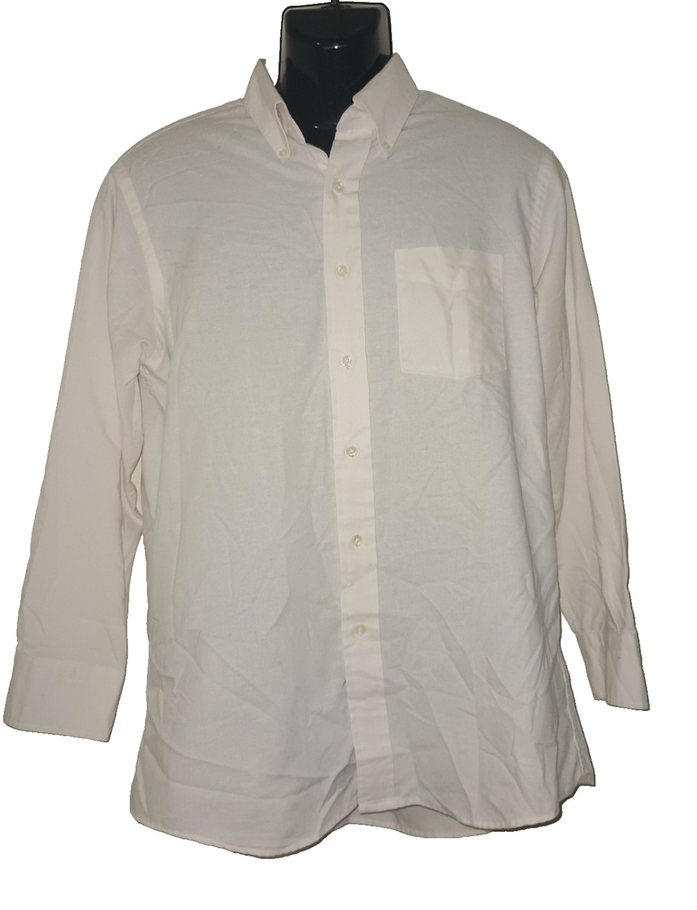 Stafford Men’s Light Pink Long Sleeve Dress Shirt Size 16½‑33 M015D